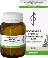 BIOCHEMIE 3 Ferrum phosphoricum D 12 Tabletten